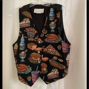 Vintage 90s Food Vest